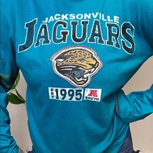 NFL vintage Jacksonville Jaguars long sleeve Med